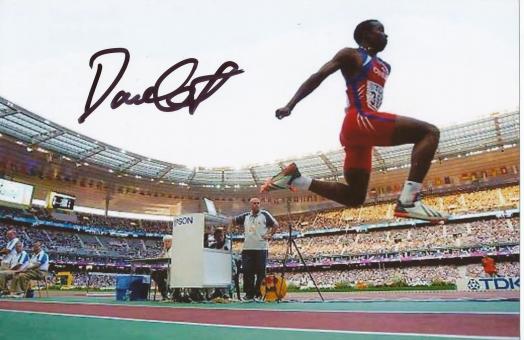David Giralt  Kuba  Leichtathletik Foto original signiert 