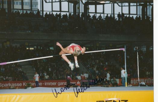 Marion Goldkamp  Leichtathletik Foto original signiert 