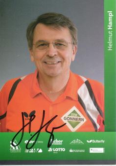 Helmut Hampl  Tischtennis  Autogrammkarte original signiert 