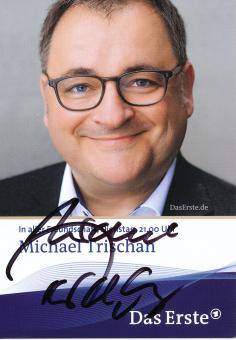Michael Trischan  In aller Freundschaft  ARD  TV Serien Autogrammkarte original signiert 