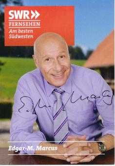 Edgar M.Marcus  Die Fallers  SWR  TV  Serien Autogrammkarte original signiert 