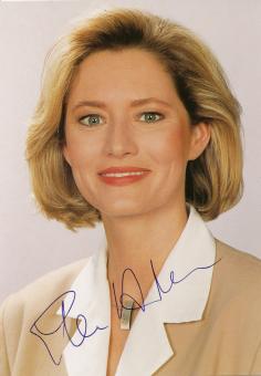Ellen Arnhold  Tagesschau  ARD  TV Sender Autogrammkarte original signiert 