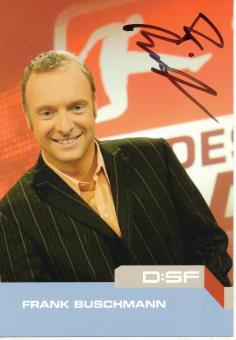 Frank Buschmann  DSF  TV Sender Autogrammkarte original signiert 