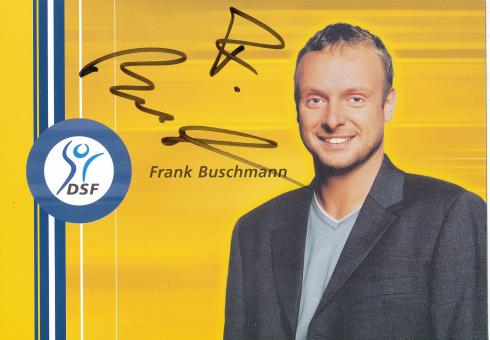 Frank Buschmann  DSF  TV Sender Autogrammkarte original signiert 