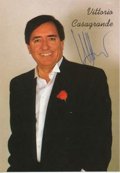 Vittorio Casagrande † 2008   Musik  Autogrammkarte original signiert 