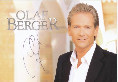 Olaf Berger    Musik  Autogrammkarte original signiert 