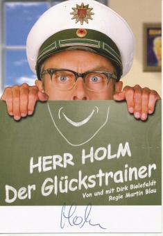Dirk Bielefeldt  Herr Holm Der Glücksritter  Autogrammkarte original signiert 