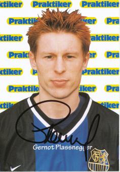 Gernot Plassnegger  1999/2000  FC Saarbrücken Fußball  Autogrammkarte original signiert 