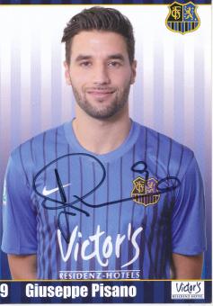 Giuseppe Pisano  2011/2012   FC Saarbrücken Fußball  Autogrammkarte original signiert 