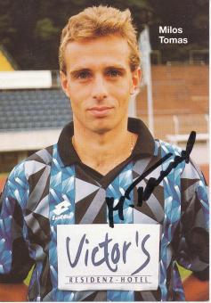 Milos Tomas  1994/1995   FC Saarbrücken Fußball  Autogrammkarte original signiert 