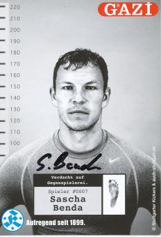 Sascha Benda  2007/2008  Stuttgarter Kickers Fußball Autogrammkarte original signiert 