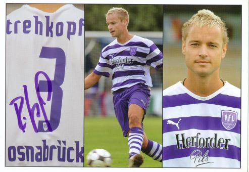 Rene Trehkopf  VFL Osnabrück  2008/2009  Fußball Autogrammkarte original signiert 
