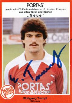 Bernd Walz  1981/1982  Kickers Offenbach  Fußball Autogrammkarte original signiert 
