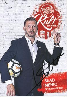 Sead Mehic  2017/2018  Kickers Offenbach  Fußball Autogrammkarte original signiert 