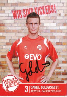 Daniel Goldschmitt  2009/2010  Kickers Offenbach  Fußball Autogrammkarte original signiert 