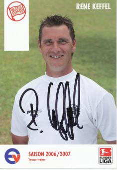 Rene Keffel  2006/2007  Kickers Offenbach  Fußball Autogrammkarte original signiert 