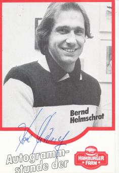 Bernd Helmschrot  70er  Kickers Offenbach  Fußball Autogrammkarte original signiert 