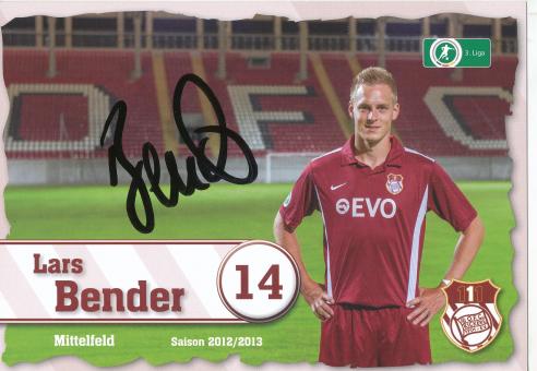 Lars Bender  2012/2013  Kickers Offenbach  Fußball Autogrammkarte original signiert 