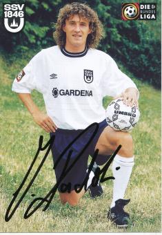 Janos Radoki  1999/2000  SSV Ulm 1846  Fußball Autogrammkarte original signiert 
