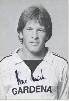 Max Hauck  1983/1984  SSV Ulm 1846  Fußball Autogrammkarte original signiert 