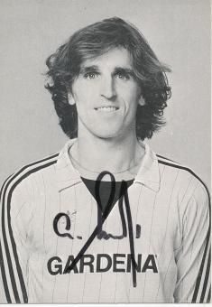 Gunnar Weiß  1983/1984  SSV Ulm 1846  Fußball Autogrammkarte original signiert 