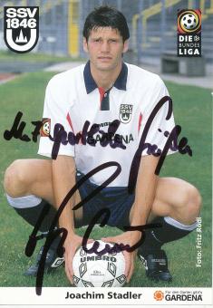 Joachim Stadler  1998/1999  SSV Ulm 1846  Fußball Autogrammkarte original signiert 