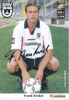 Frank Kinkel  1998/1999  SSV Ulm 1846  Fußball Autogrammkarte original signiert 