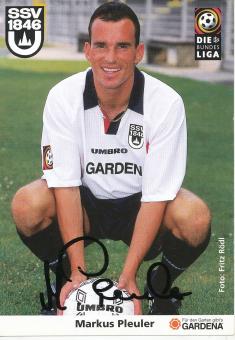 Markus Pleuler  1998/1999  SSV Ulm 1846  Fußball Autogrammkarte original signiert 
