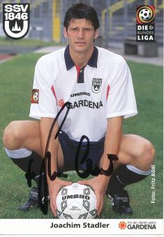 Joachim Stadler  1998/1999  SSV Ulm 1846  Fußball Autogrammkarte original signiert 