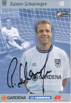 Rainer Scharinger  2000/2001  SSV Ulm 1846  Fußball Autogrammkarte original signiert 
