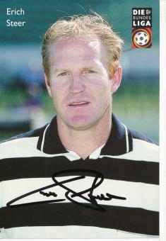 Erich Steer  1998/1999  SSV Ulm 1846  Fußball Autogrammkarte original signiert 