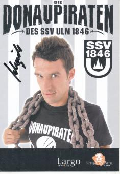 Mario Schmidt  2008/2009  SSV Ulm 1846  Fußball Autogrammkarte original signiert 