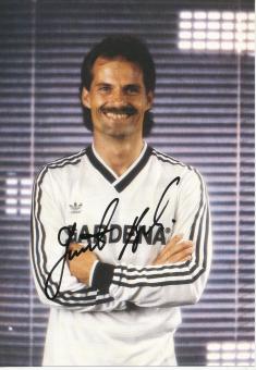 Günter Berti  1986/1987  SSV Ulm 1846  Fußball Autogrammkarte original signiert 