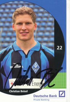 Christian Beisel   2002/2003  SV Waldhof Mannheim  Fußball Autogrammkarte original signiert 