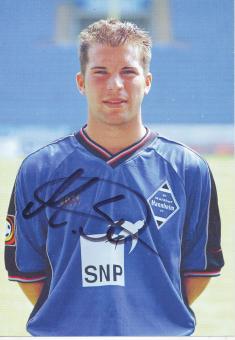 Markus Schmid  2000/2001  SV Waldhof Mannheim  Fußball Autogrammkarte original signiert 