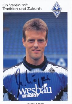 Michael Köpper  1994/1995  SV Waldhof Mannheim  Fußball Autogrammkarte original signiert 