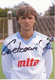 Zvezdan Cvetkovic  1988/1989  SV Waldhof Mannheim  Fußball Autogrammkarte original signiert 