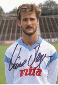 Uwe Meyer  1988/1989  SV Waldhof Mannheim  Fußball Autogrammkarte original signiert 