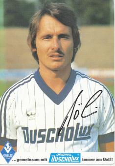 Wolfgang Böhni  1983/1984  SV Waldhof Mannheim  Fußball Autogrammkarte original signiert 