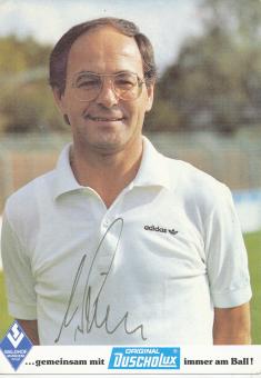 Klaus Sinn  1983/1984  SV Waldhof Mannheim  Fußball Autogrammkarte original signiert 