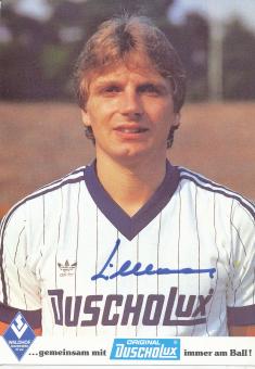 Jürgen Willkomm  1983/1984  SV Waldhof Mannheim  Fußball Autogrammkarte original signiert 
