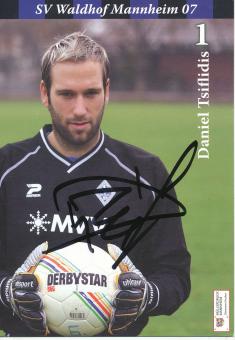 Daniel Tsiflidis  2007/2008  SV Waldhof Mannheim  Fußball Autogrammkarte original signiert 