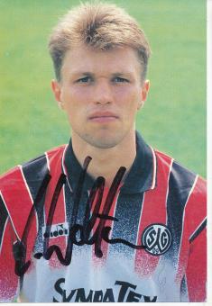 Carsten Wolters  1992/1993 SG Wattenscheid 09  Fußball Autogrammkarte original signiert 