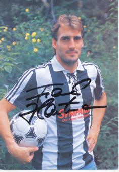 Frank Hartmann  1990/1991  SG Wattenscheid 09  Fußball Autogrammkarte original signiert 