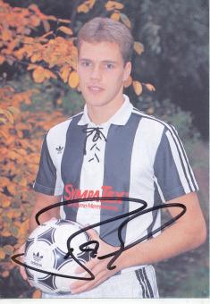 Jörg Bach  1990/1991  SG Wattenscheid 09  Fußball Autogrammkarte original signiert 
