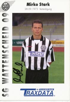 Mirlo Stark  1998/1999  SG Wattenscheid 09  Fußball Autogrammkarte original signiert 