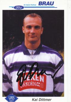 Kai Dittmer  1999/2000  VFB Oldenburg  Fußball Autogrammkarte original signiert 