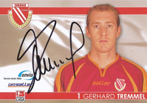 Gerhard Tremmel  2007/2008  Energie Cottbus    Fußball Autogrammkarte original signiert 