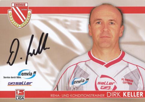 Dirk Keller  2007/2008  Energie Cottbus  Fußball Autogrammkarte original signiert 