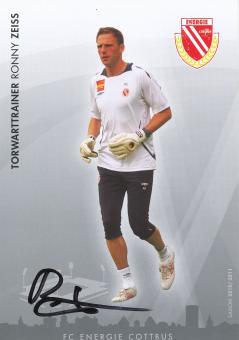 Ronny Zeiss  2010/2011  Energie Cottbus  Fußball Autogrammkarte original signiert 